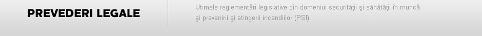 PREVEDERI LEGALE